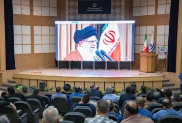 پخش زنده بیانات رهبری در قلب صنعت اهواز